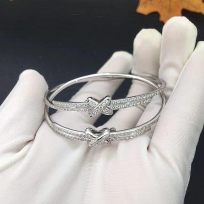 [Lumi Jewelry]JEUX DE BRACELET DIAMONDS SILVER