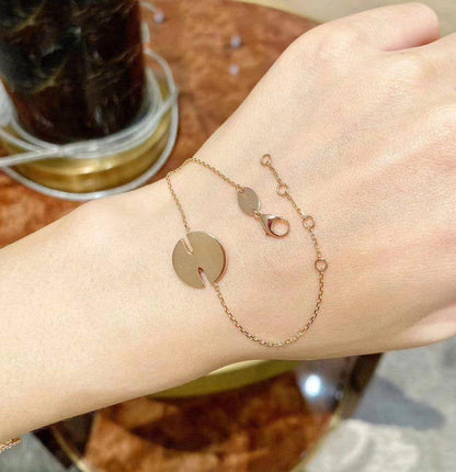 [Lumi Jewelry]JEUX DE BRACELET MOP PINK GOLD DIAMONDS