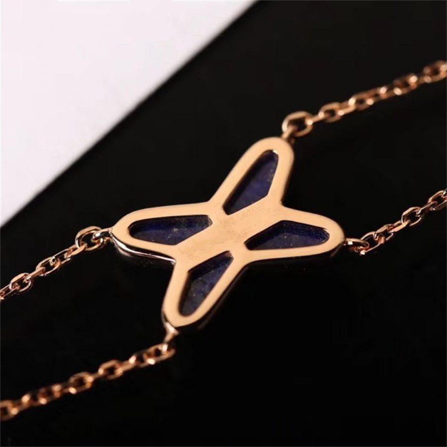 [Lumi Jewelry]Hollow Design Four-Leaf Clover Flower Shape Ring