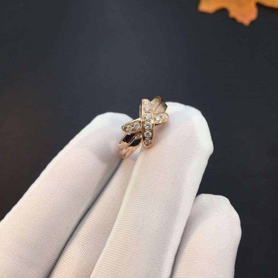 [Lumi Jewelry]JEUX DE PINK GOLD DIAMOND RING