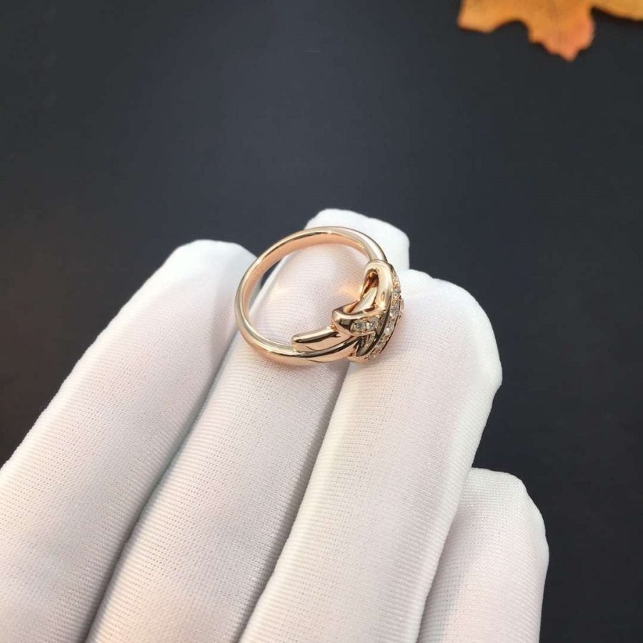 [Lumi Jewelry]JEUX DE PINK GOLD DIAMOND RING