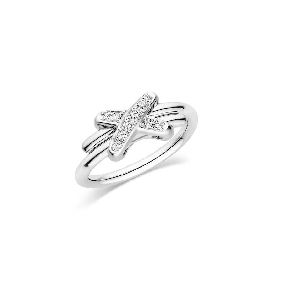 [Lumi Jewelry]JEUX DE SILVER DIAMOND RING