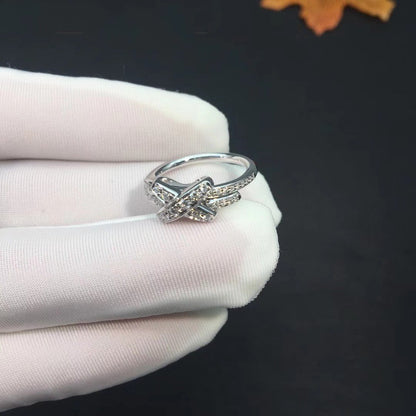 [Lumi Jewelry]JEUX DE SILVER DIAMOND RING