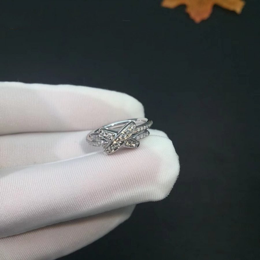 [Lumi Jewelry]JEUX DE SILVER DIAMOND RING