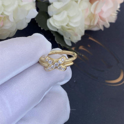[Lumi Jewelry]JEUX DE GOLD DIAMOND RING