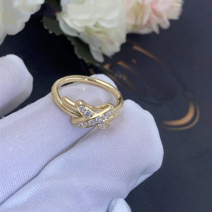 [Lumi Jewelry]JEUX DE GOLD DIAMOND RING