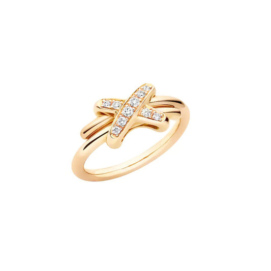 [Lumi Jewelry]JEUX DE GOLD DIAMOND RING