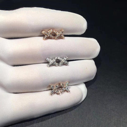 [Lumi Jewelry]JEUX DE DIAMOND EARRINGS
