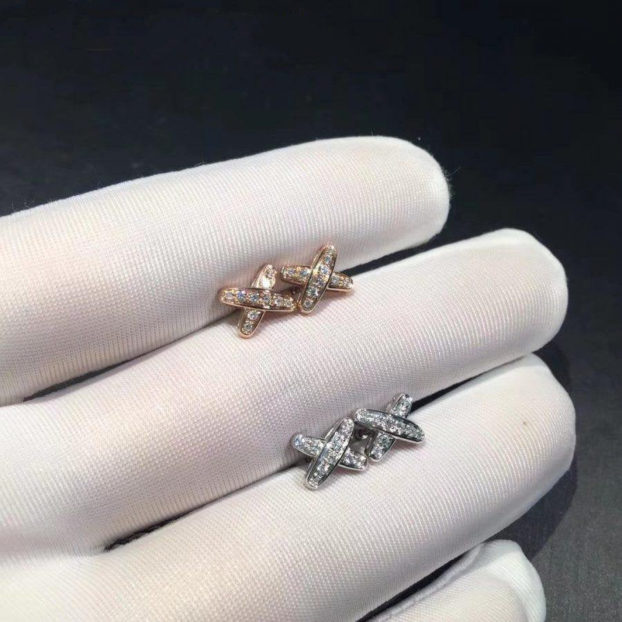 [Lumi Jewelry]JEUX DE DIAMOND EARRINGS