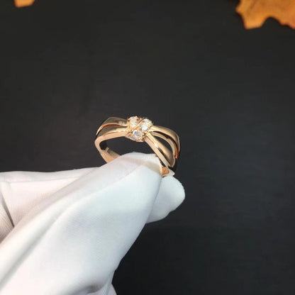 [Lumi Jewelry]LIENS RING PINK GOLD DIAMOND