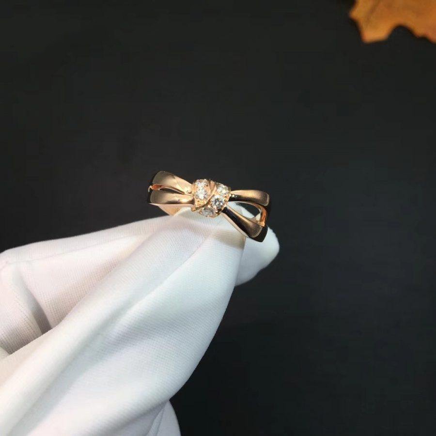 [Lumi Jewelry]LIENS RING PINK GOLD DIAMOND