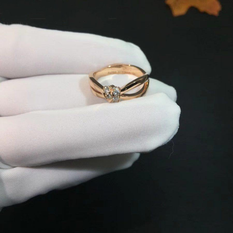[Lumi Jewelry]LIENS RING PINK GOLD DIAMOND