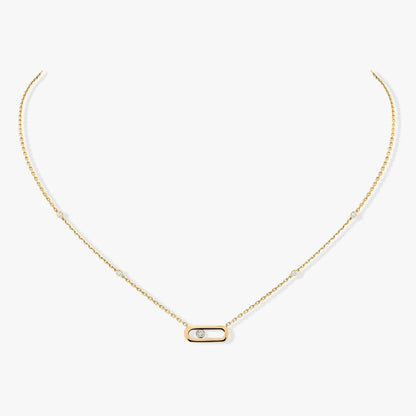 [Lumi Jewelery]MOVE UNO DIAMOND NECKLACE