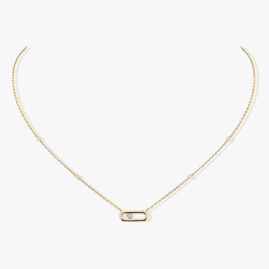 [Lumi Jewelery]MOVE UNO DIAMOND NECKLACE