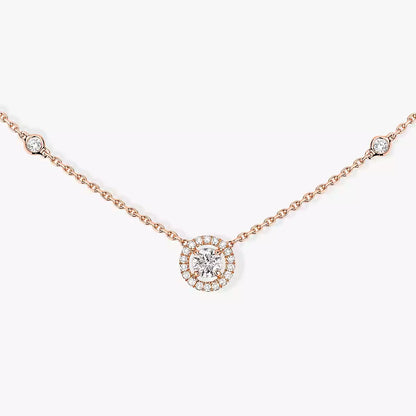 [Lumi Jewelery]Diamond Necklace 0,20ct Brilliant Shape Joy