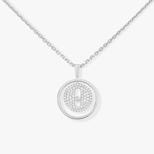 [Lumi Jewelery]LUCKY MOVER PM PAVED NECKLACE