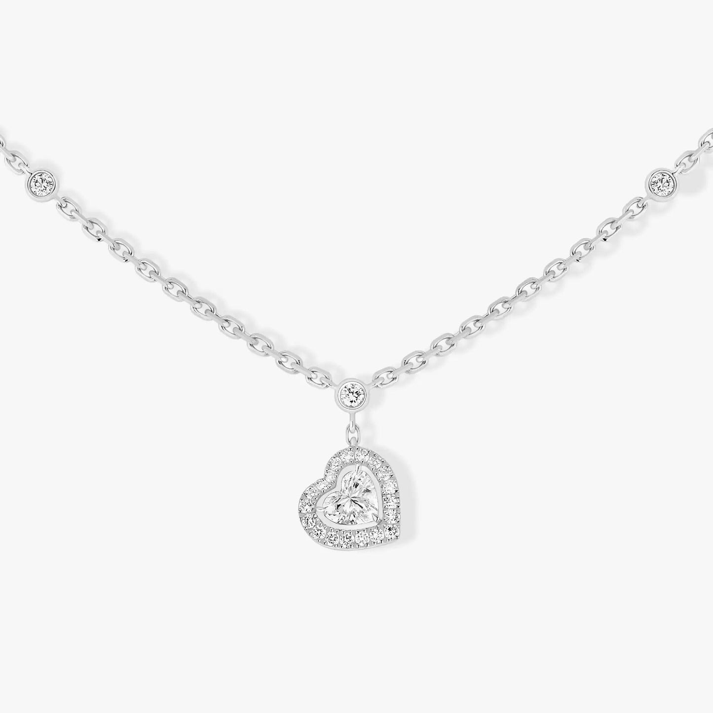 [Lumi Jewelery]JOY HEART DIAMOND NECKLACE