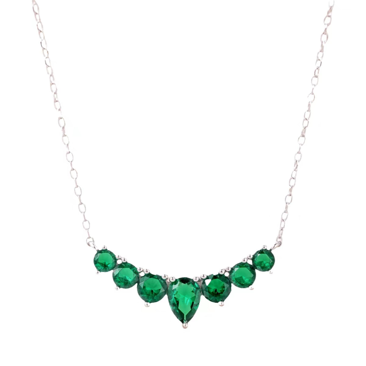 [Lumi Jewelry]Dainty Colorful Heart Necklace