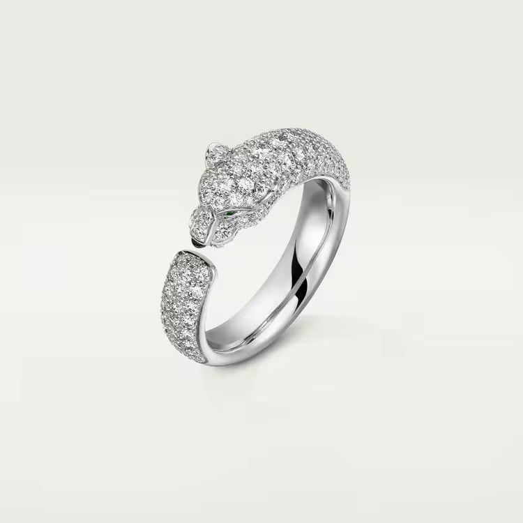 [Lumi Jewelry]PANTHERE FULL DIAMOND SMALL RING