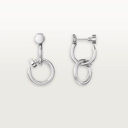 [Lumi Jewelry]JUSTE NO DIAMOND DOUBLE EARRINGS
