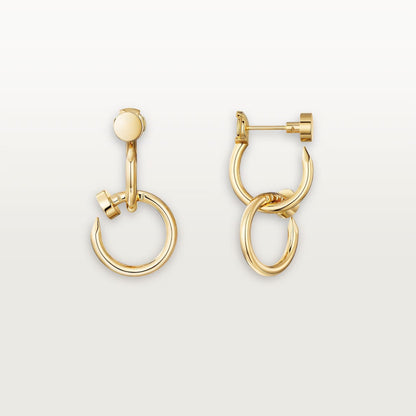 [Lumi Jewelry]JUSTE NO DIAMOND DOUBLE EARRINGS