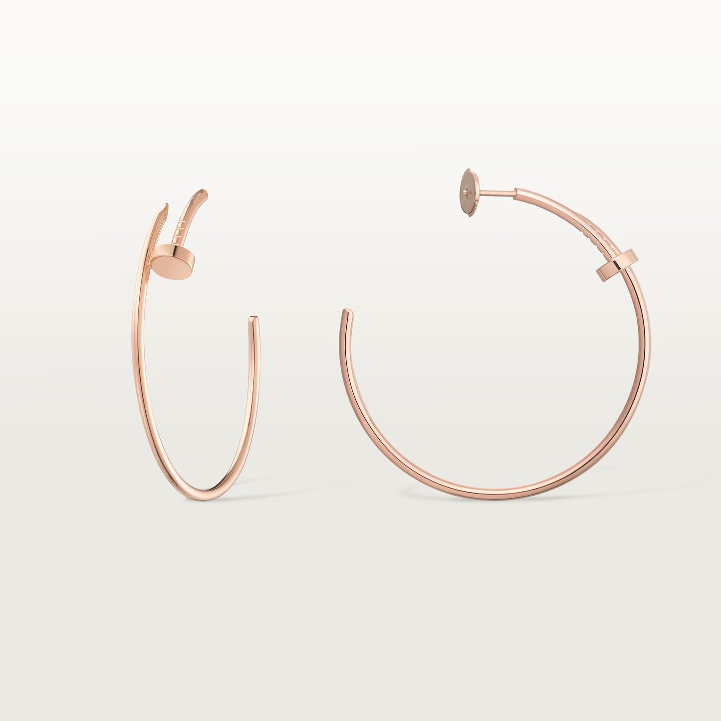 [Lumi Jewelry]JUSTE NO DIAMOND LARGE EARRINGS
