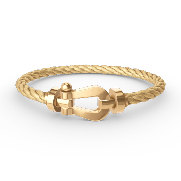 [Lumi Jewelry]FORCE LARGE HORSESHOE NO DIAMOND BRACELET GOLD