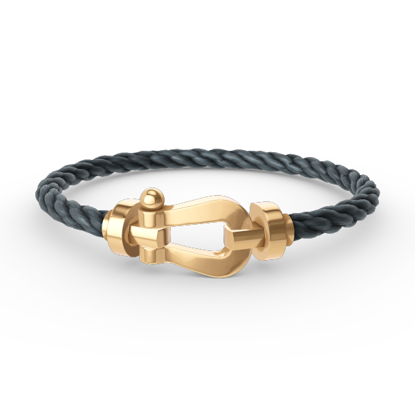 [Lumi Jewelry]FORCE LARGE HORSESHOE NO DIAMOND BRACELET GOLD