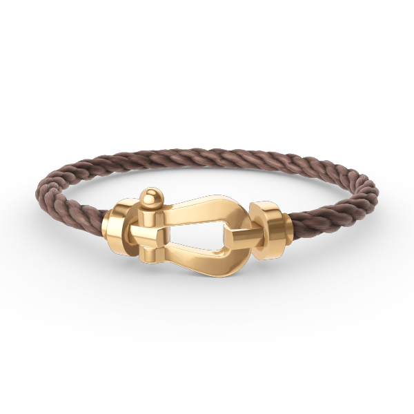 [Lumi Jewelry]FORCE LARGE HORSESHOE NO DIAMOND BRACELET GOLD