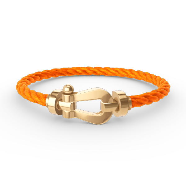 [Lumi Jewelry]FORCE LARGE HORSESHOE NO DIAMOND BRACELET GOLD