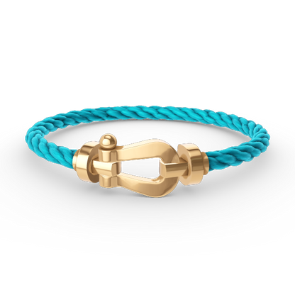 [Lumi Jewelry]FORCE LARGE HORSESHOE NO DIAMOND BRACELET GOLD