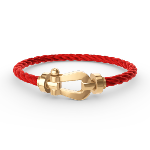 [Lumi Jewelry]FORCE LARGE HORSESHOE NO DIAMOND BRACELET GOLD