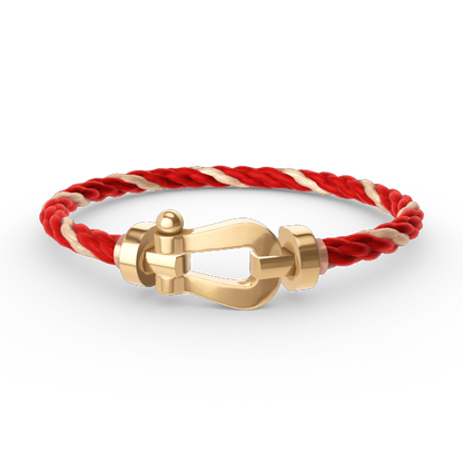 [Lumi Jewelry]FORCE LARGE HORSESHOE NO DIAMOND BRACELET GOLD