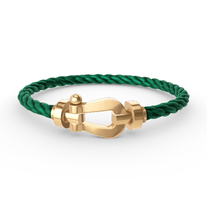 [Lumi Jewelry]FORCE LARGE HORSESHOE NO DIAMOND BRACELET GOLD