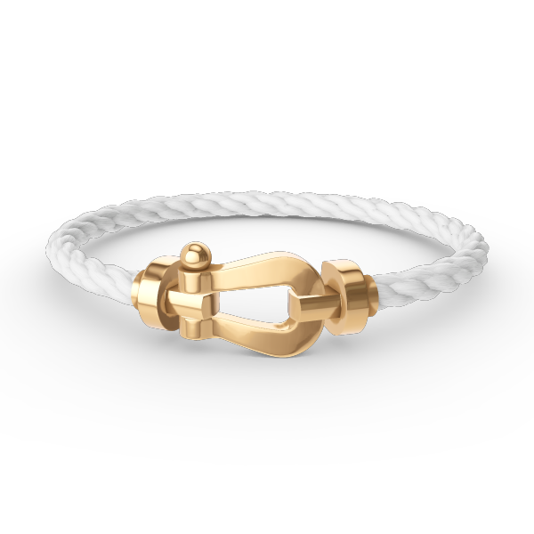 [Lumi Jewelry]FORCE LARGE HORSESHOE NO DIAMOND BRACELET GOLD
