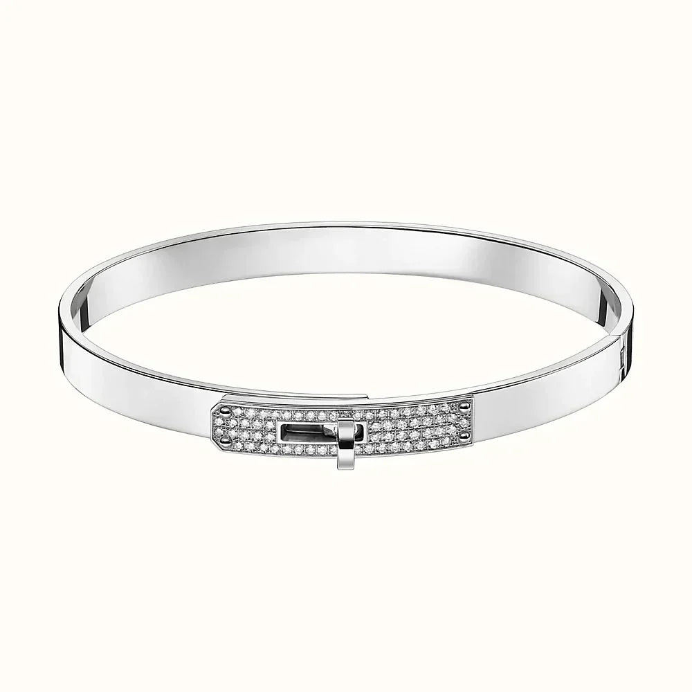 [Lumi Jewelry]KELLY SILVER DIAMOND BRACELET