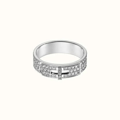 [Lumi Jewelry]KELLY SILVER DIAMOND RING