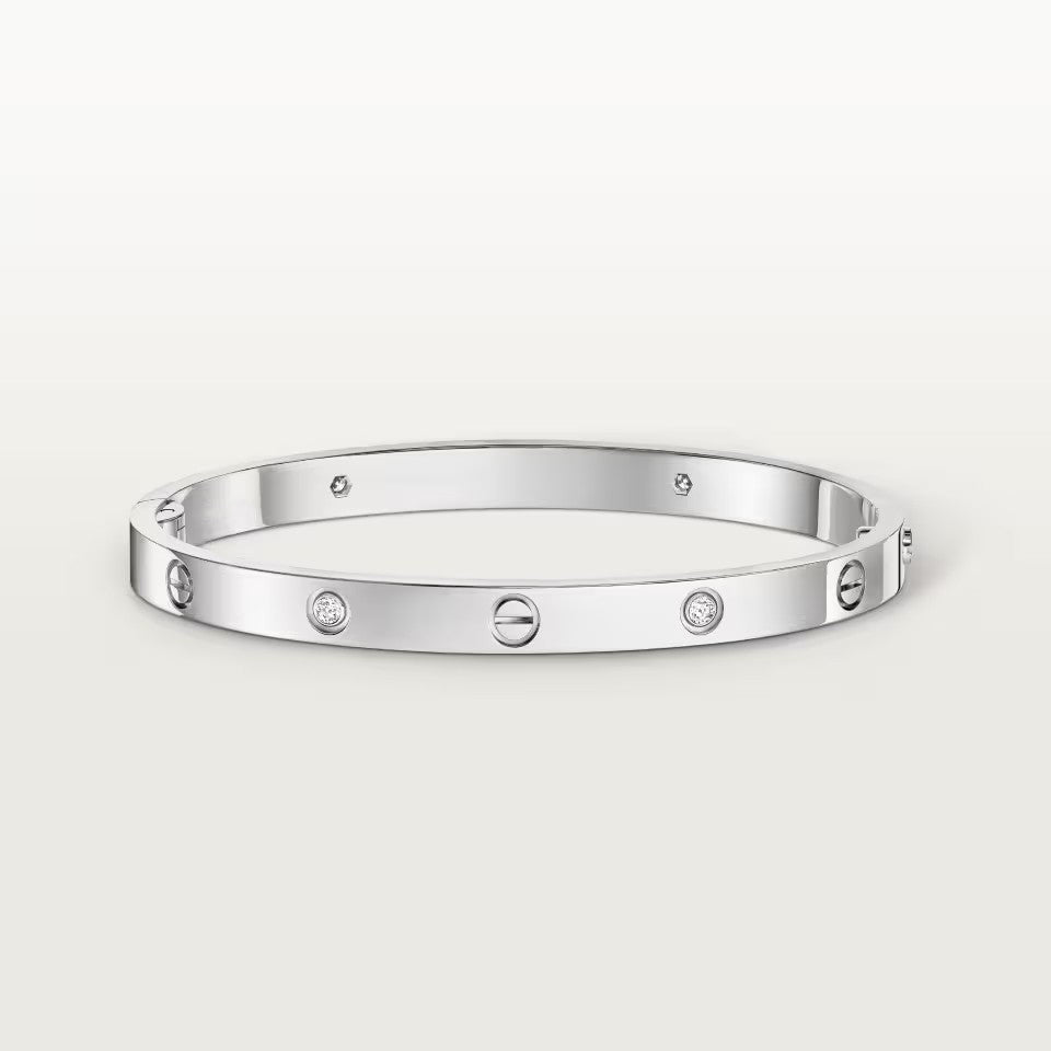 [Lumi Jewelry]LOVE BRACELET 4.8MM 4 DIAMONDS