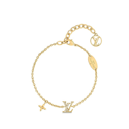 [Lumi Jewelry]LOGO STAR MOTIF GOLD BRACELET
