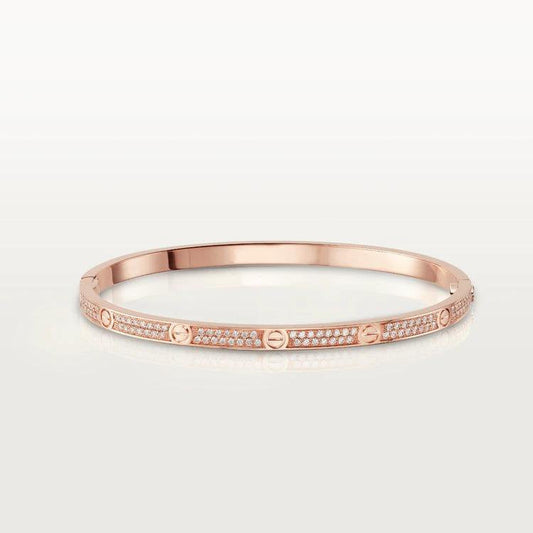 [Lumi Jewelry]LOVE BRACELET 3.65MM DIAMOND-PAVED