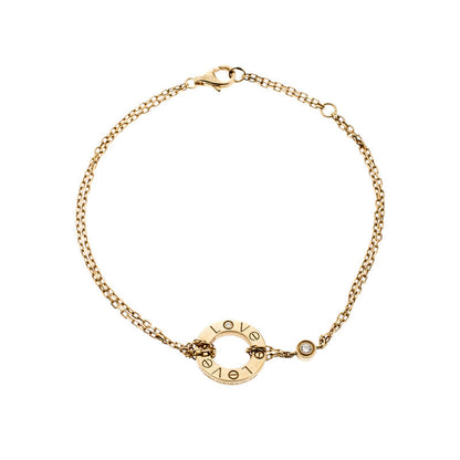 [Lumi Jewelry]LOVE BRACELET 2 DIAMOND