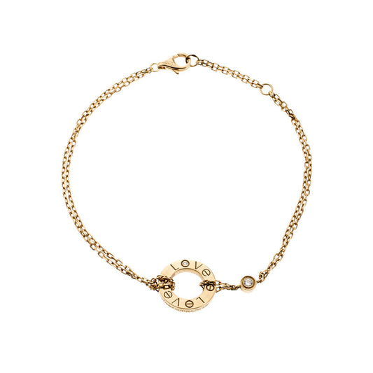 [Lumi Jewelry]LOVE BRACELET 2 DIAMOND
