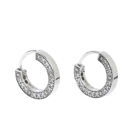 [Lumi Jewelry]LOVE DIAMOND EARRINGS