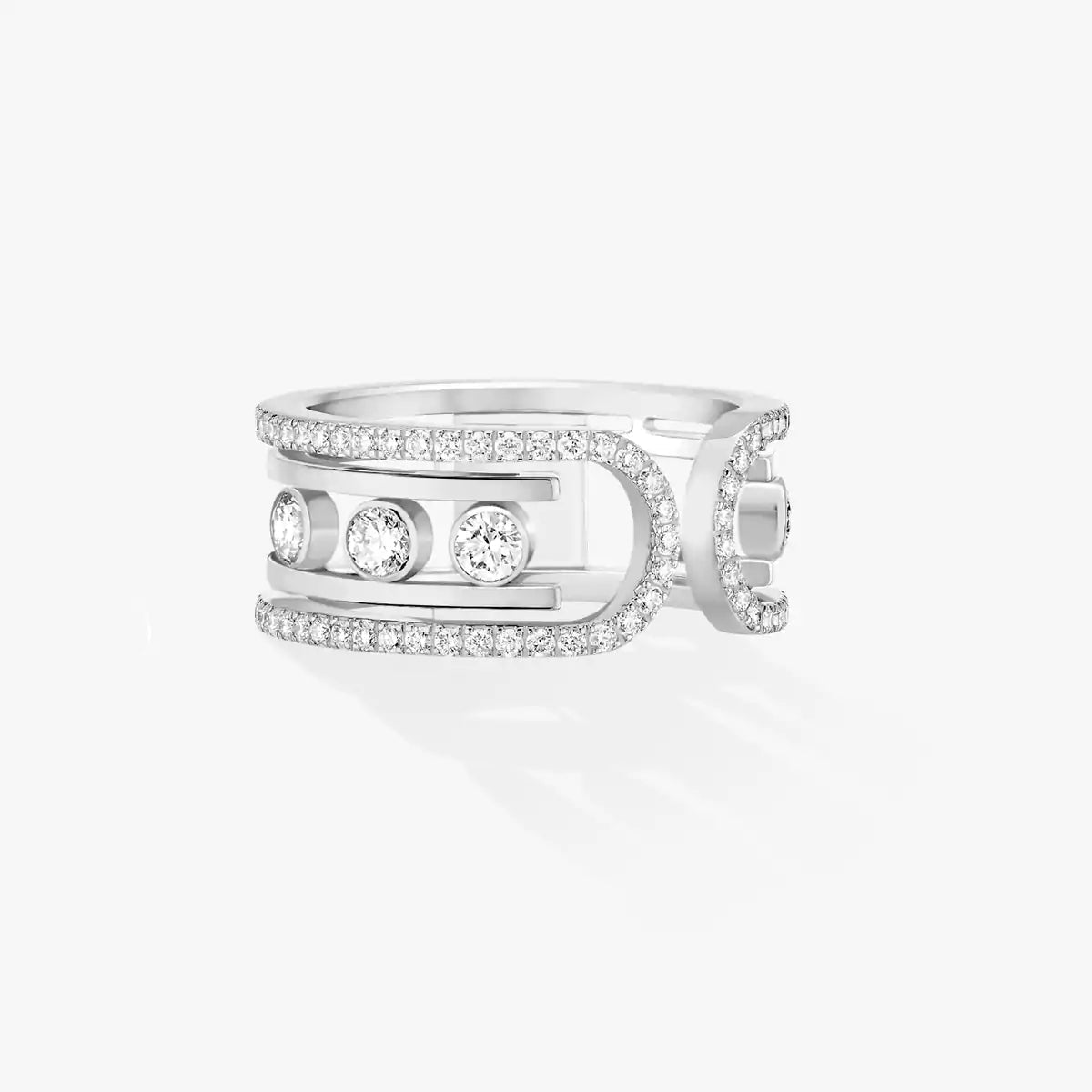 [Lumi Jewelery]Move 10th Diamond Ring in Gold