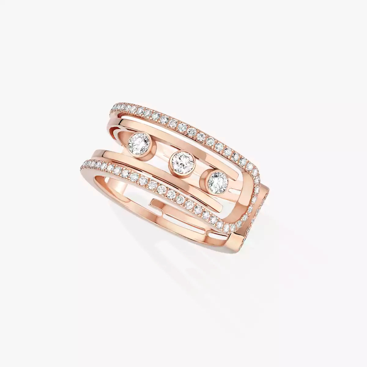 [Lumi Jewelery]Move 10th Diamond Ring in Gold
