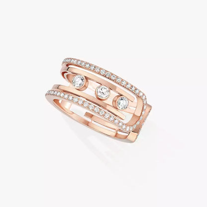 [Lumi Jewelery]Move 10th Diamond Ring in Gold