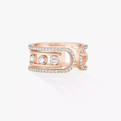 [Lumi Jewelery]Move 10th Diamond Ring in Gold