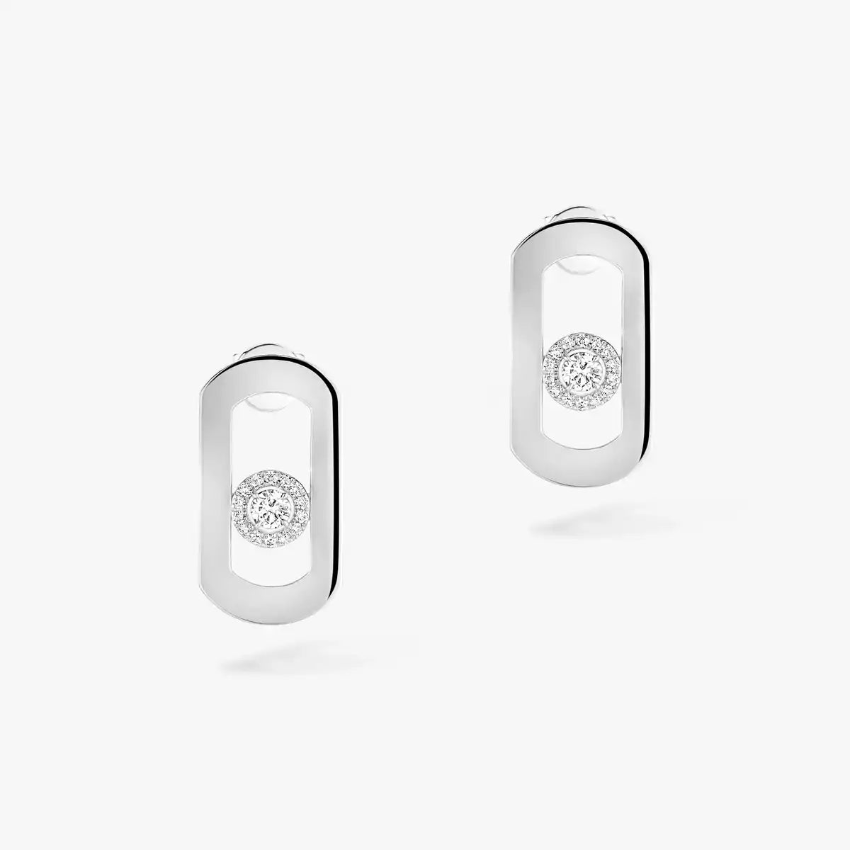 [Lumi Jewelery]So Move Diamond Earrings in Yellow Gold