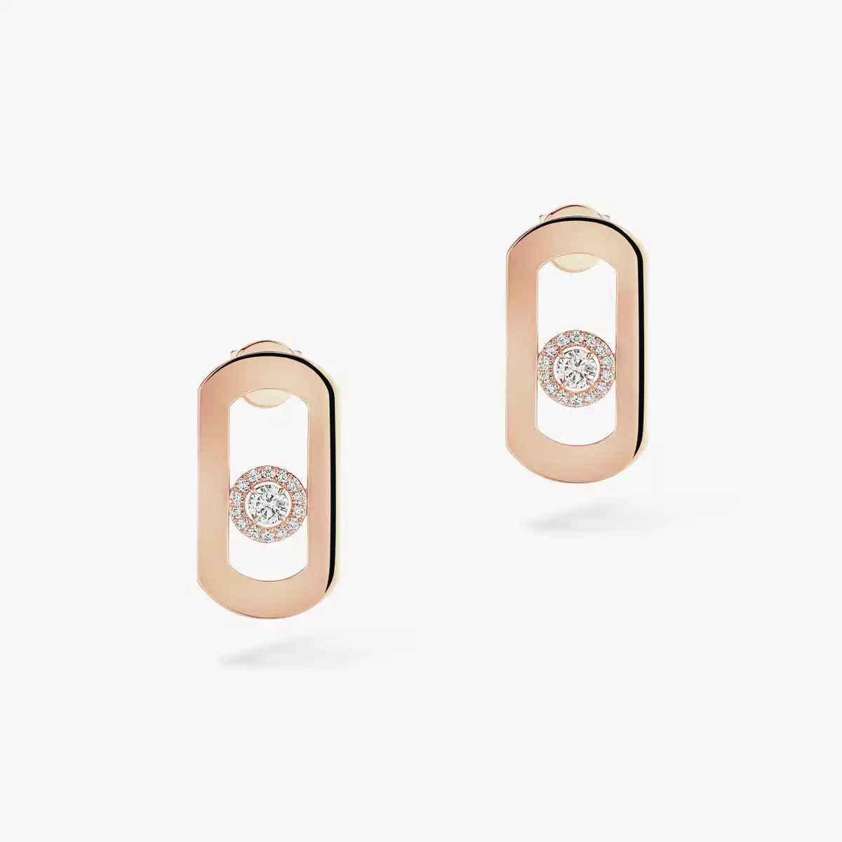[Lumi Jewelery]So Move Diamond Earrings in Yellow Gold