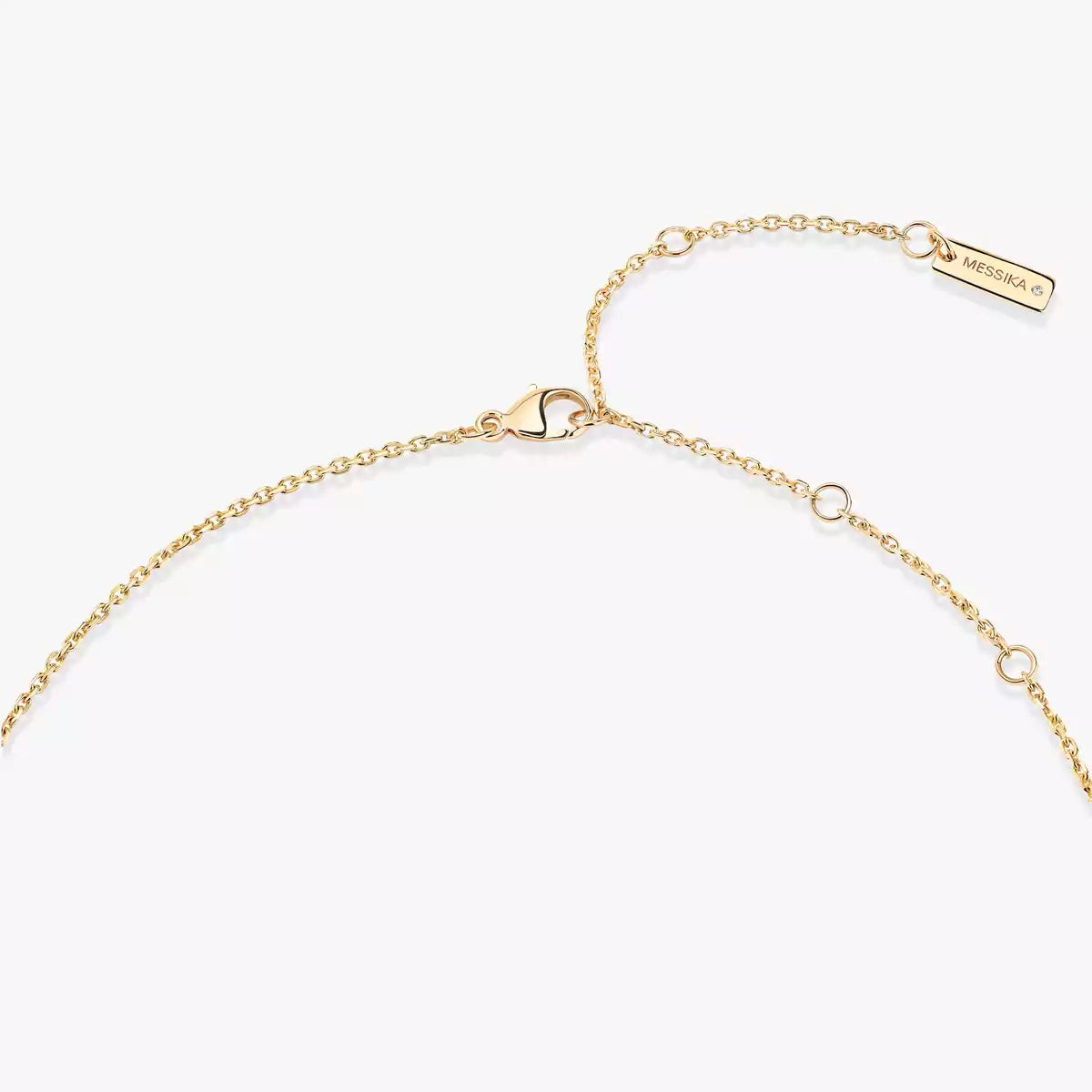 [Lumi Jewelery]Lucky Eye Diamond Necklace in Rose Gold and Turquoise